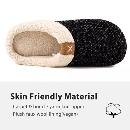 ULTRAIDEAS Memóriahabos Téli Mamusz 36–47 Méretben - Fekete-Fehér