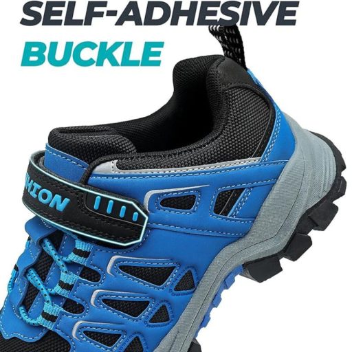 ASHION Gyerek Túracipő – Légáteresztő Csúszásmentes Sportcipő 30 (Kék)